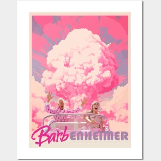 Barbie x Oppenheimer | Barbenheimer Posters and Art